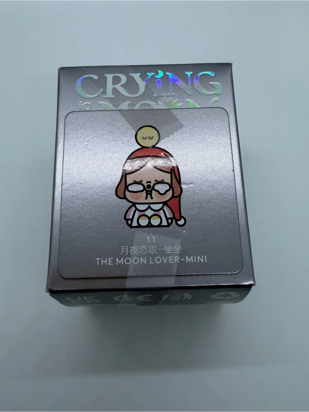 Pop Mart Crybaby Crying To The Moon Sitting Here Series The Moon Lover Mini